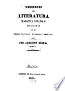 Lecciones de Literatura Dramatica Espanola