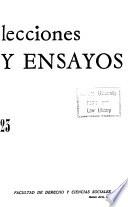 Lecciones y ensayos