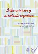 Lectura inicial y psicología cognitiva