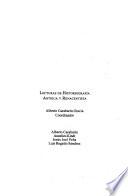 Lecturas de historiografia antigua y renacentista
