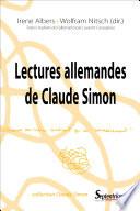 Lectures allemandes de Claude Simon