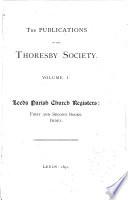 Leeds Parish Church Registers