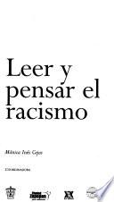 Leer y pensar el racismo