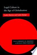 Legal Culture in the Age of Globalization