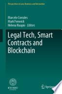 Legal Tech, Smart Contracts and Blockchain