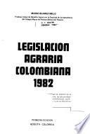 Legislación agraria colombiana, 1982