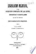 Legislacion mejicana