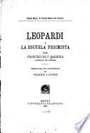 Leopardi y la escuela pesimista
