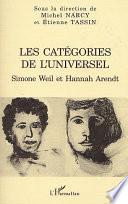 Les catégories de l'universel