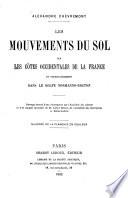 Les mouvements du sol sur les côtes occidentales de la France et particulièrement dans le golfe Normand-Breton