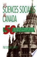 Les sciences sociales au Canada