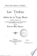 Les trobes en lahors de la Verge Maria