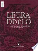 Letra y duelo