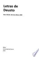 Letras de Deusto