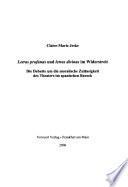 Letras profanas und letras divinas im Widerstreit