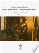 Lettere inedite a Carlo Emanuele I (1588-1597)