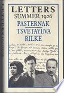 Letters, Summer 1926