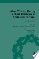 Letters Written During a Short Residence in Spain and Portugal