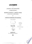 Levantamiento y guerra de Cataluna en tiempo de don Juan 2. documentos relativos a aquellos sucesos Prospero de Bofarull y Mascaro