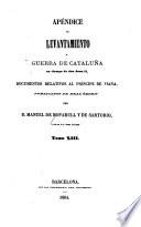 Levantamiento y guerra de Cataluña en tiempo de don Juan II.