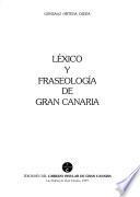Léxico y fraseología de Gran Canaria