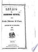 Ley 283, código civil del Estado Soberano del Cauca