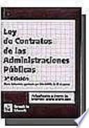 Ley de Contratos de Las Administraciones Públicas