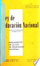 Ley de educación nacional