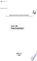Ley de nacionalidad
