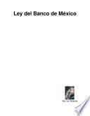 Libro Ley del Banco de México