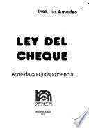 Ley del cheque