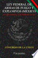 Ley Federal de Armas de Fuego Y Explosivos (México)