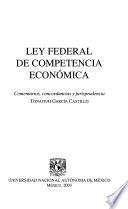 Ley federal de competencia económica