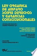 LEY ORGANICA DE AMPARO SOBRE DERECHOS Y GARANTIAS CONSTITUCIONALES