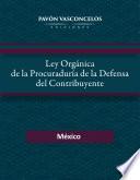 Ley Orgánica de la Procuraduría de la Defensa del Contribuyente (Indexada)