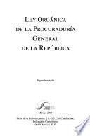 Ley orgánica de la Procuraduría General de la República