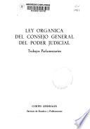 Ley Orgánica del Consejo General del Poder Judicial