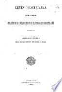 Leyes de la República de Colombia
