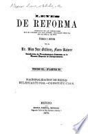 Leyes de reforma