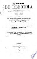 Leyes de reforma
