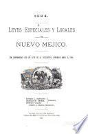 Leyes Especiales Y Locales de Nuevo Mejico