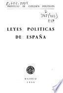 Leyes políticas de España