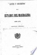 Leyes y decretos del Estado S. del Magdalena, 1869-1871