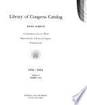 Library of Congress Catalog