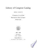 Library of Congress Catalogs