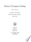 Library of Congress Catalogs