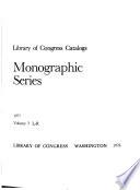 Library of Congress Catalogs