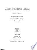 Library of Congress Catalogs
