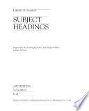 Library of Congress Subject Headings