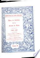 Libro de Cabildos de la ciudad de Quito